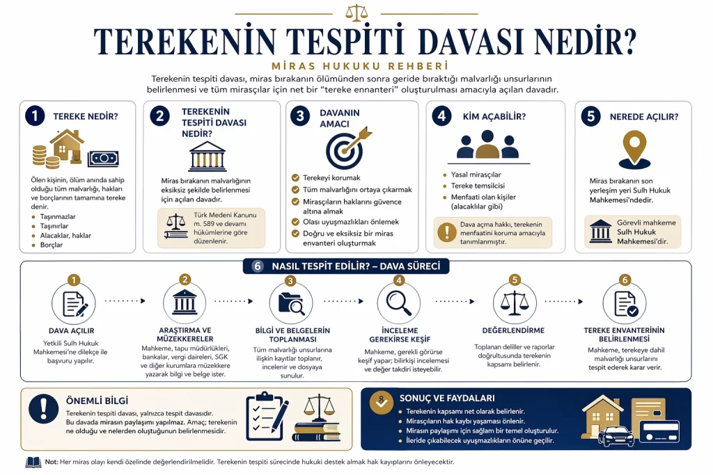 Terekenin Tespiti Davası